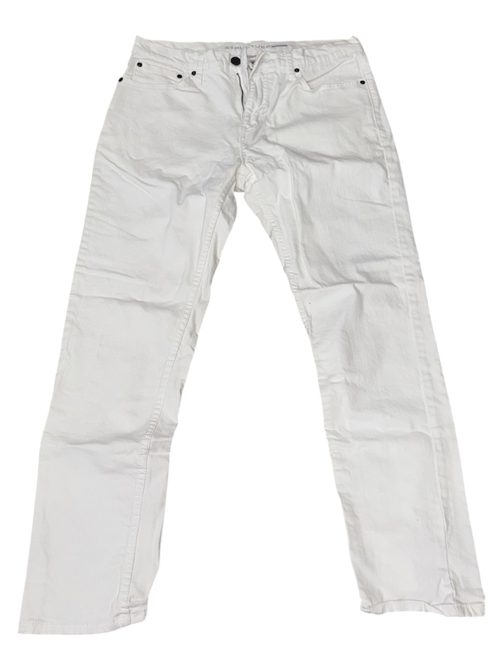 Men's White Skinny Jeans - Picture 1 of 3